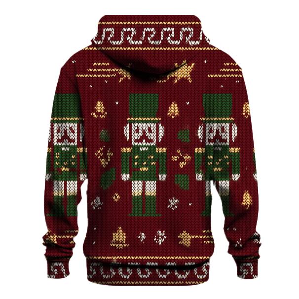 Comet Tail Nutcracker March Pattern heavyweight hoodies