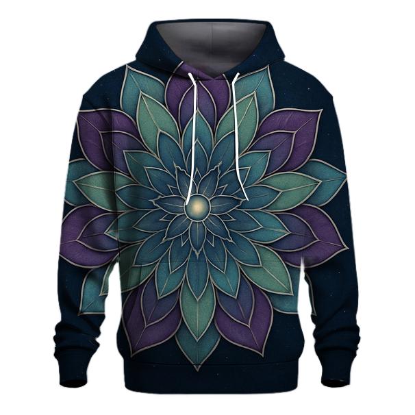 Night Garden Mandala Bloom hoodie trends