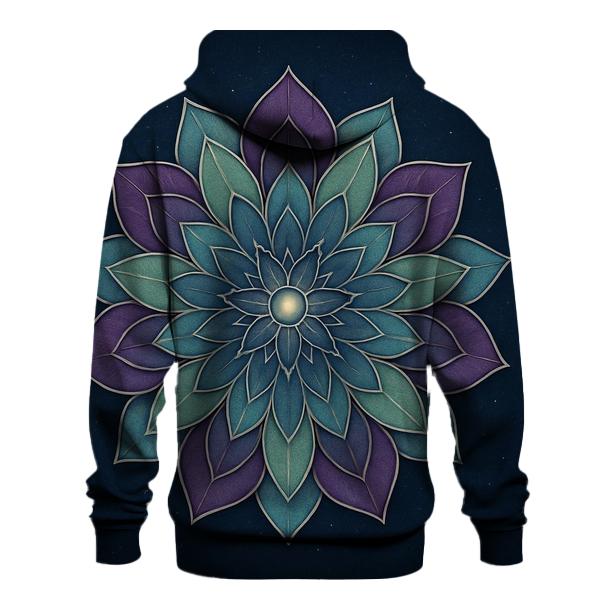 Night Garden Mandala Bloom hoodie trends