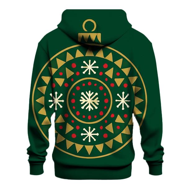 Ornament Mandala Of Polar Stars heavyweight hoodies