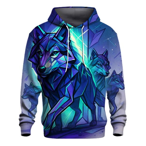 Prism Rift Wolf Pack Crossing pullover hoodies