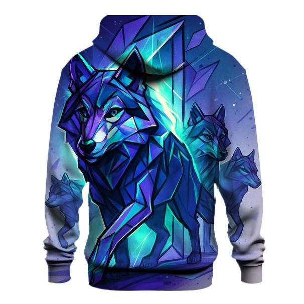 Prism Rift Wolf Pack Crossing pullover hoodies