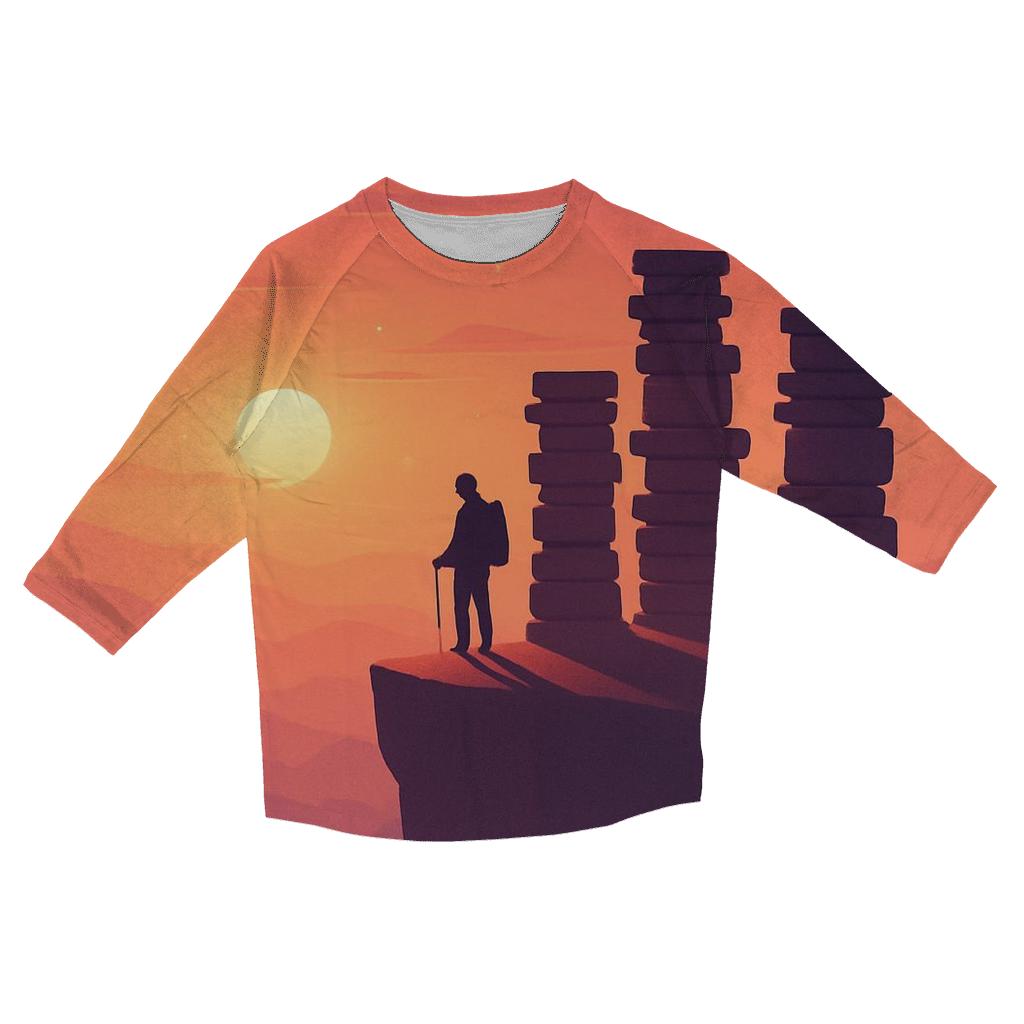 Ember Library Horizon stylish quarter sleeve tops