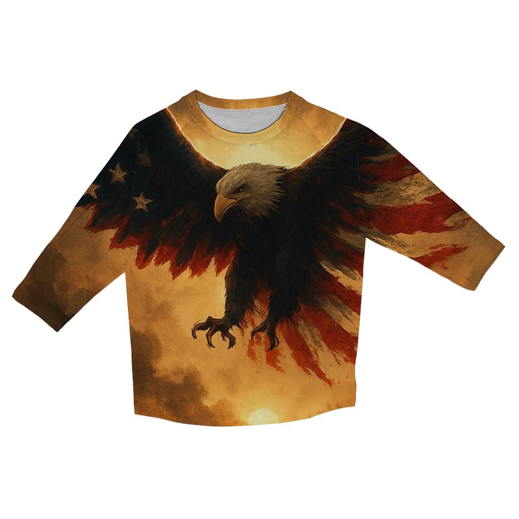Eagle Of The Shattered Horizon cotton quarter sleeve shirts