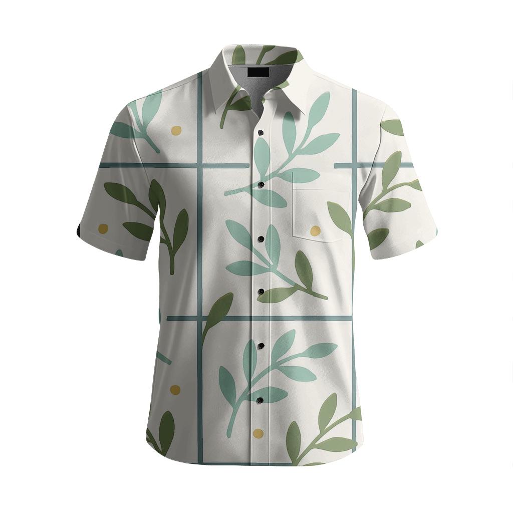 Lunar Botanical Trellis Scatter personalized embroidery shirts