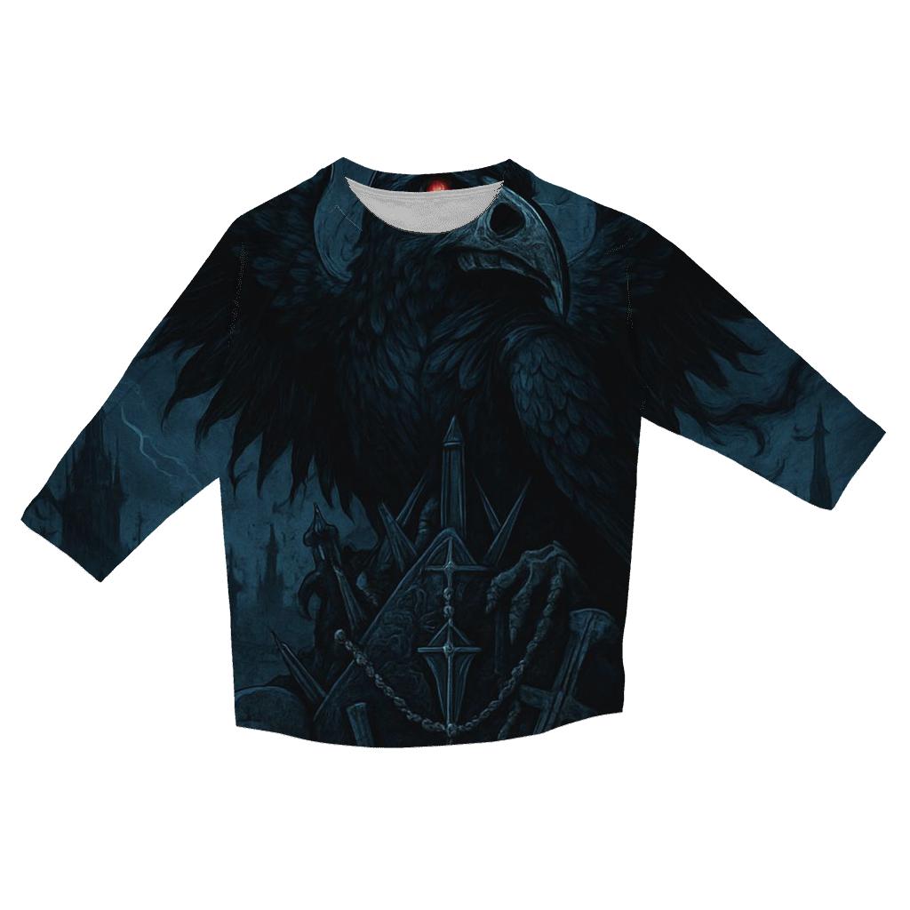 Raven Throne Of Broken Relics personalized 3/4 sleeve tees