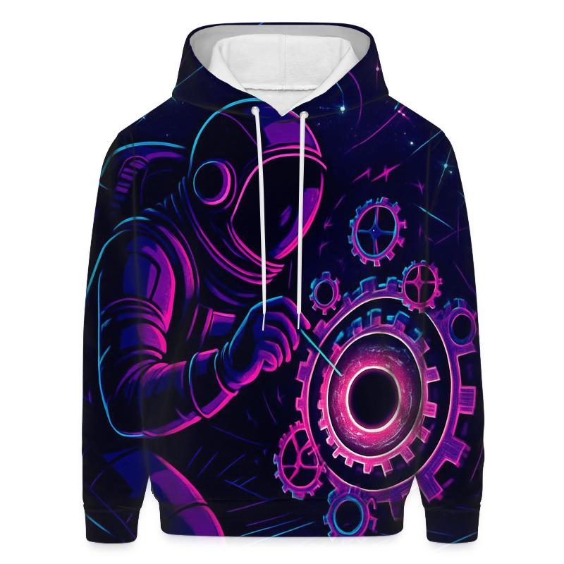 The Clockmaker Of Event Horizon Alley designer hoodies