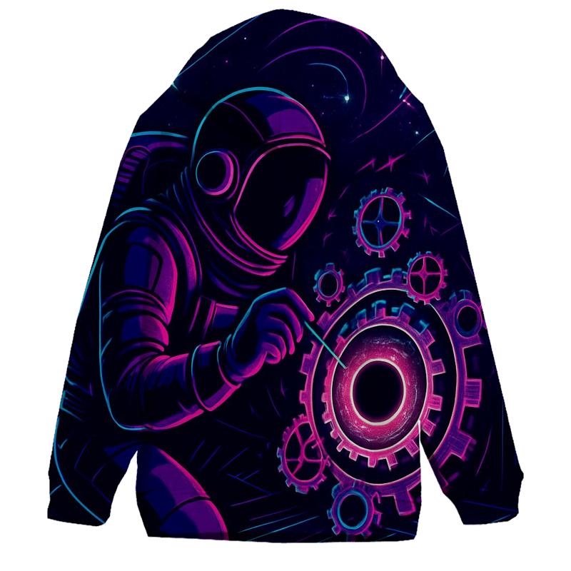 The Clockmaker Of Event Horizon Alley designer hoodies
