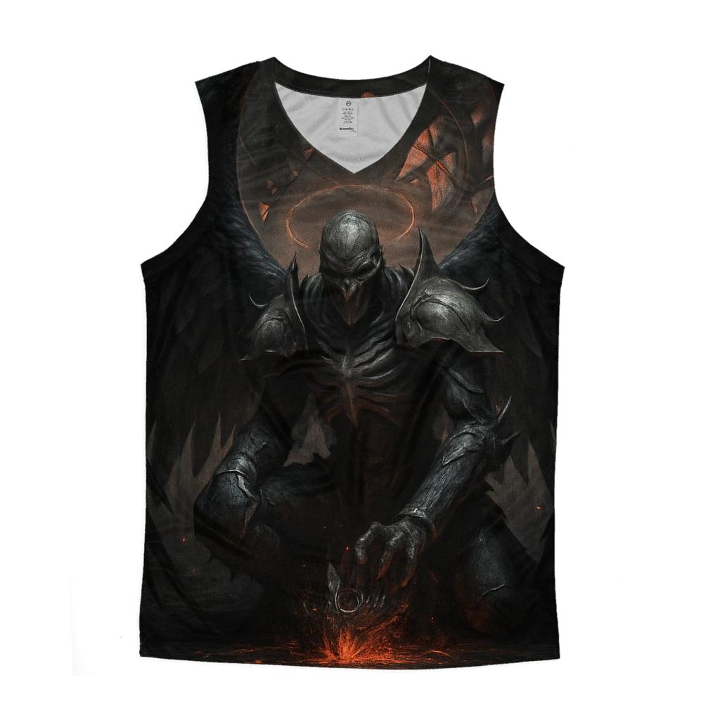 Crown Of Ashen Seraph sports performance tank tops