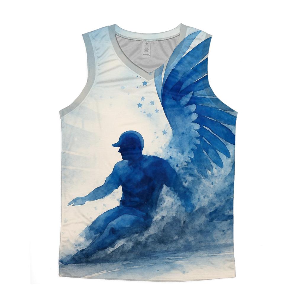 Skyway Slider With Blue Jays Wings cotton sleeveless tops