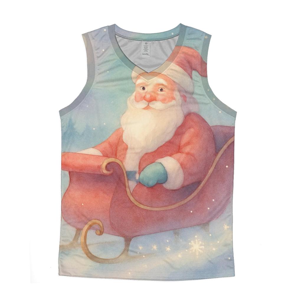 Lavender Sleigh Through Dream Mist designer workout tanks