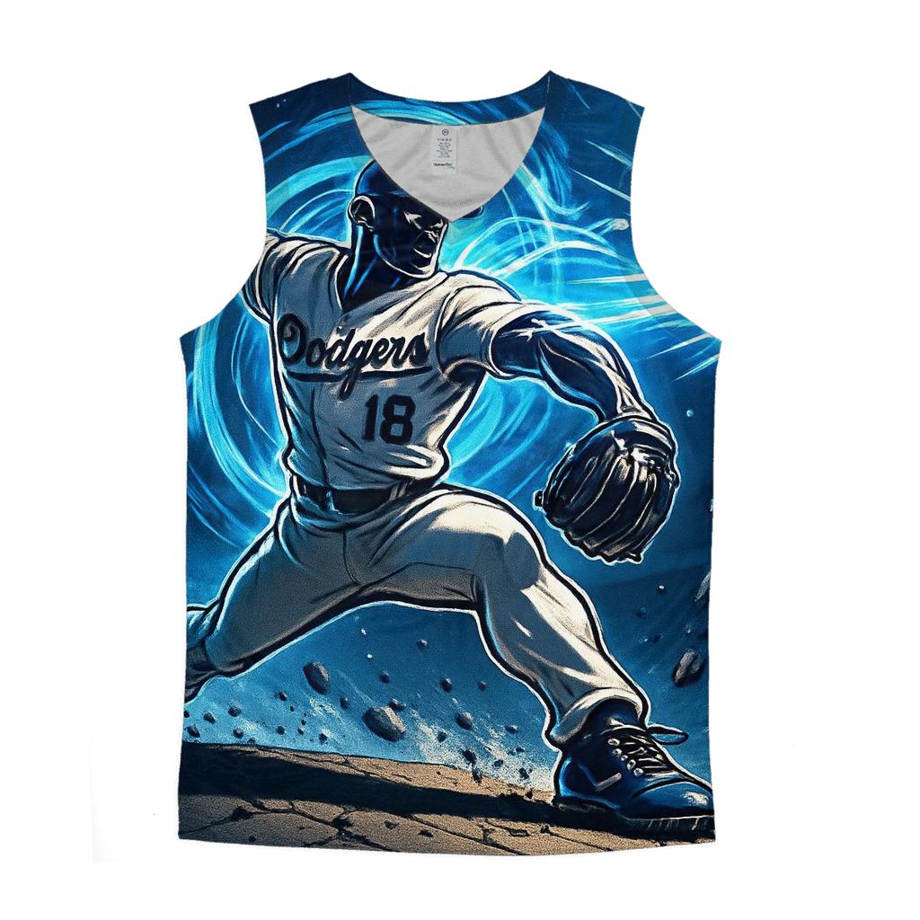 Chrome Pitcher Velocity Rift trendy fitted tank tops
