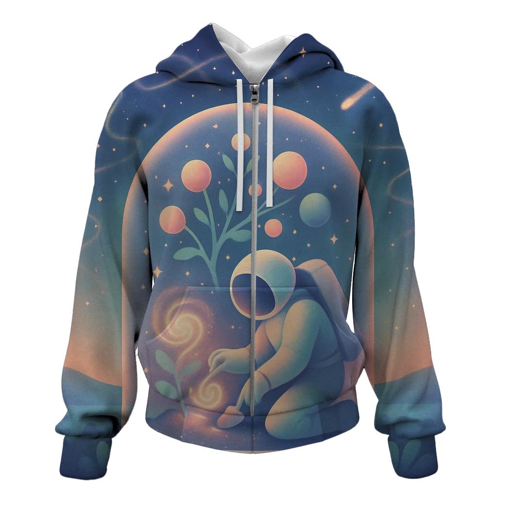 Garden Of The Spiral Seed custom hoodies