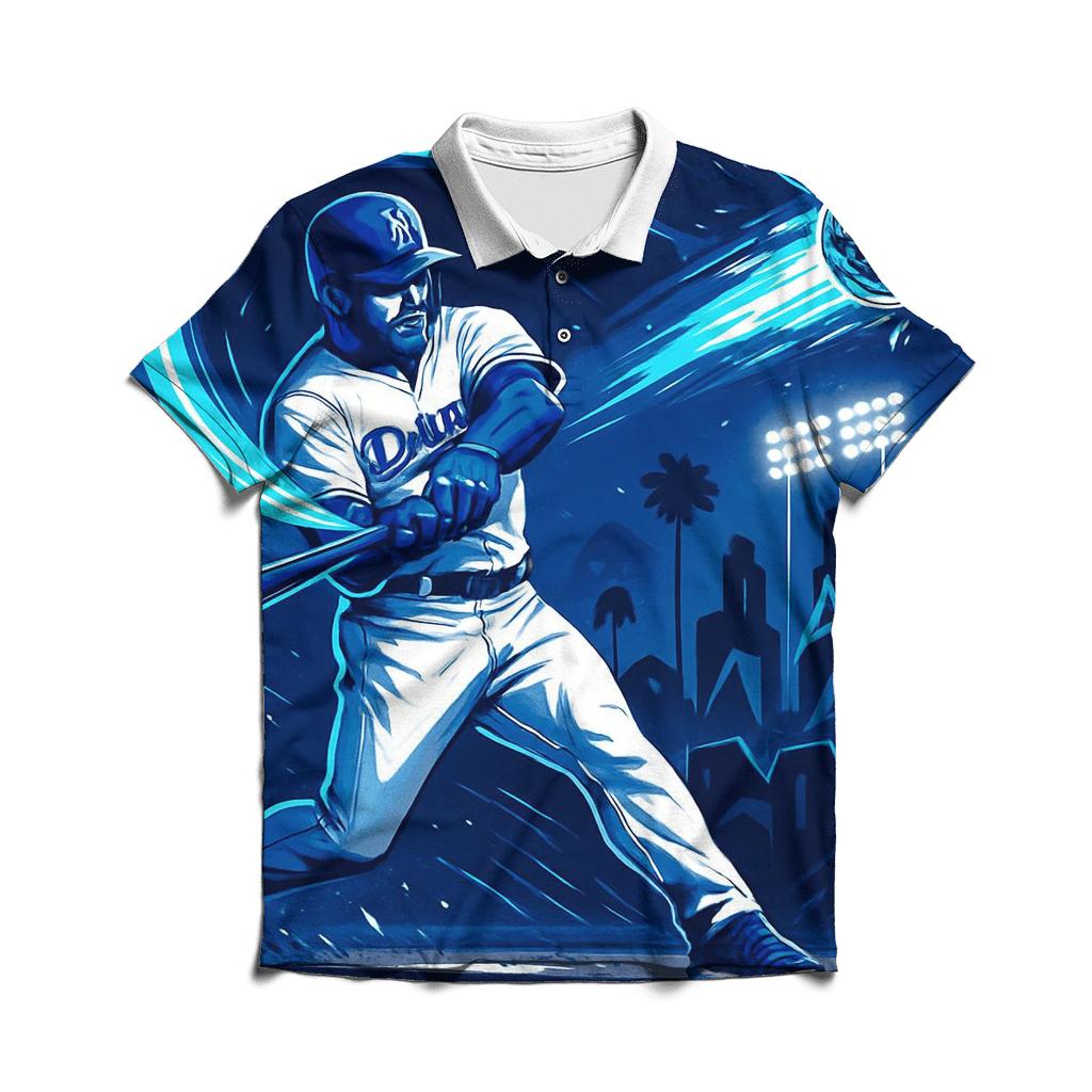 Electric Basepath Comet casual sports polo shirts