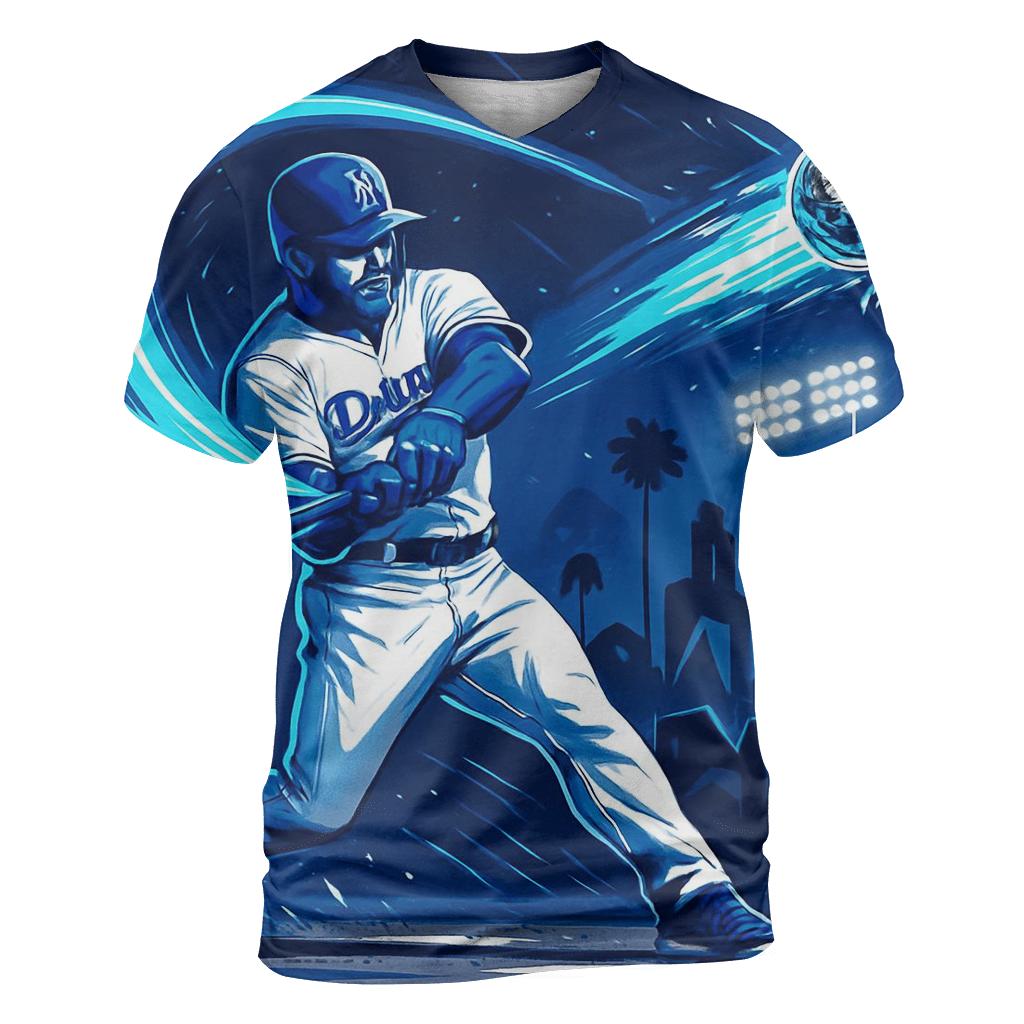 Electric Basepath Comet unique graphic print tees