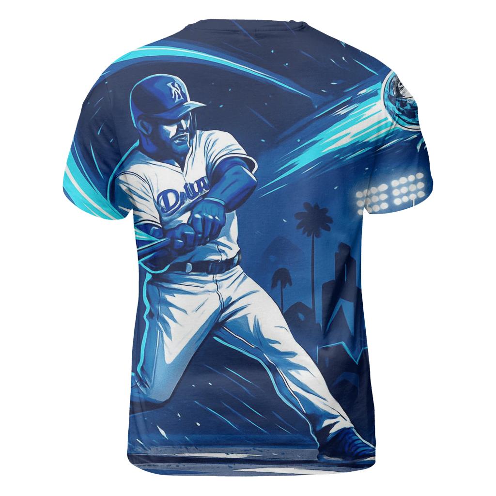 Electric Basepath Comet unique graphic print tees