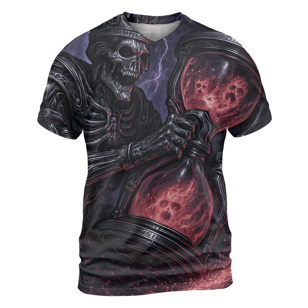 The Hourglass Crypt Engine unique graphic print tees