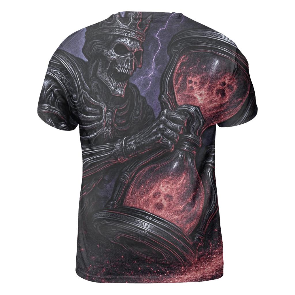 The Hourglass Crypt Engine unique graphic print tees
