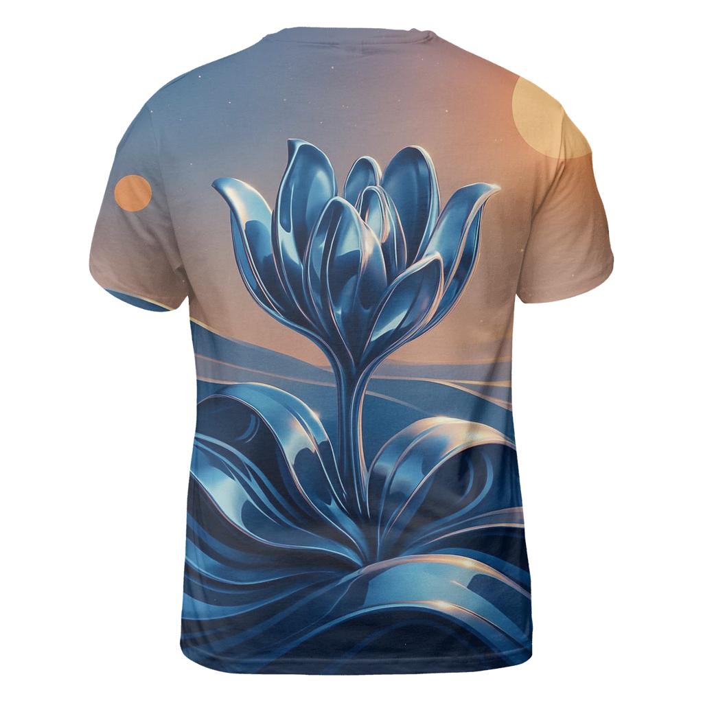 Chrome Bloom Mirage Dunes statement graphic shirts