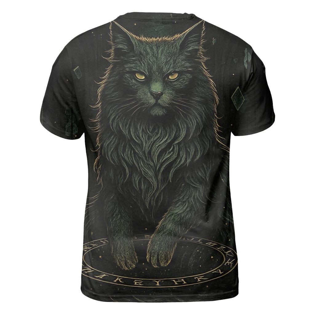Cathedral Of Runes Guardian Cat personalized full print shirts