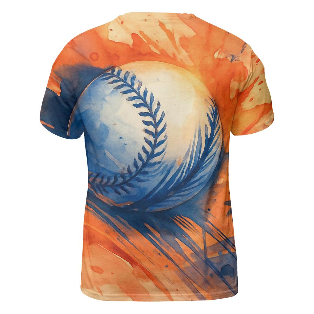 Sunset Heat Rally Burst unique graphic print tees