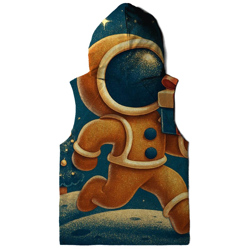 Gingerbread Astronaut Gift Run hoodie styles