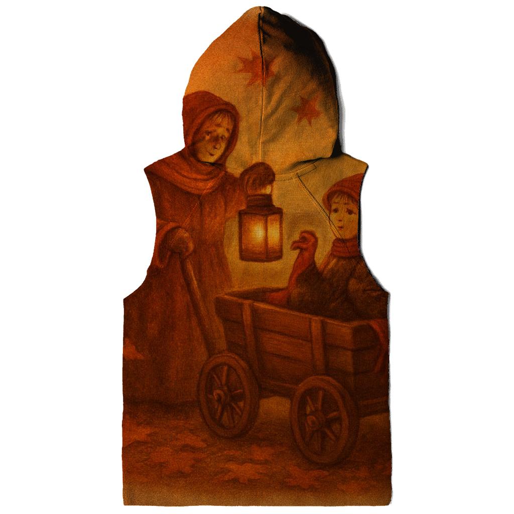 Lanternlit Gratitude Wagon designer hoodies