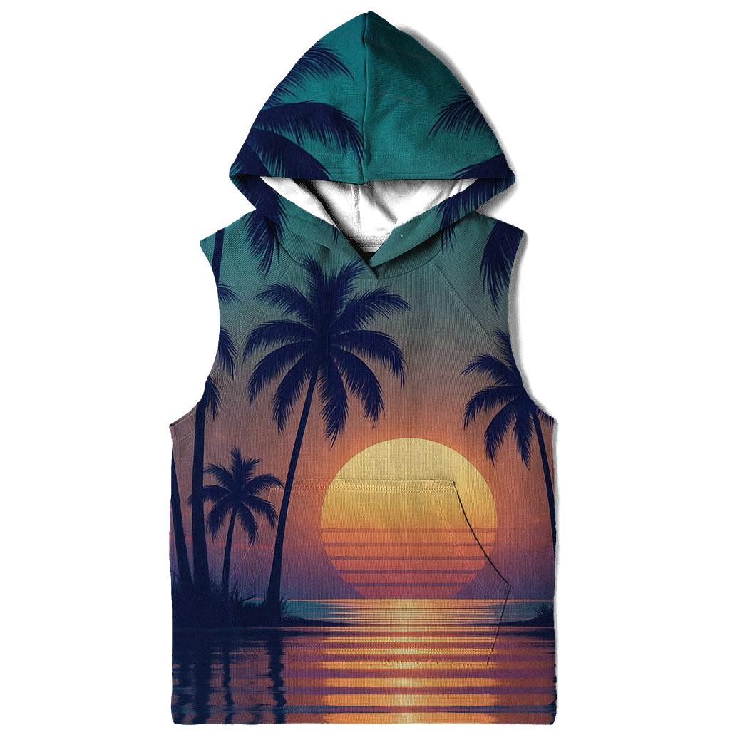 Neon Lagoon Afterglow lightweight hoodies