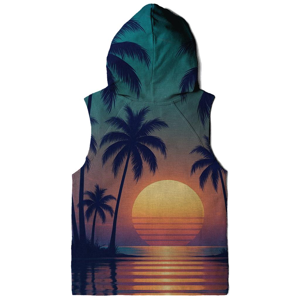 Neon Lagoon Afterglow lightweight hoodies