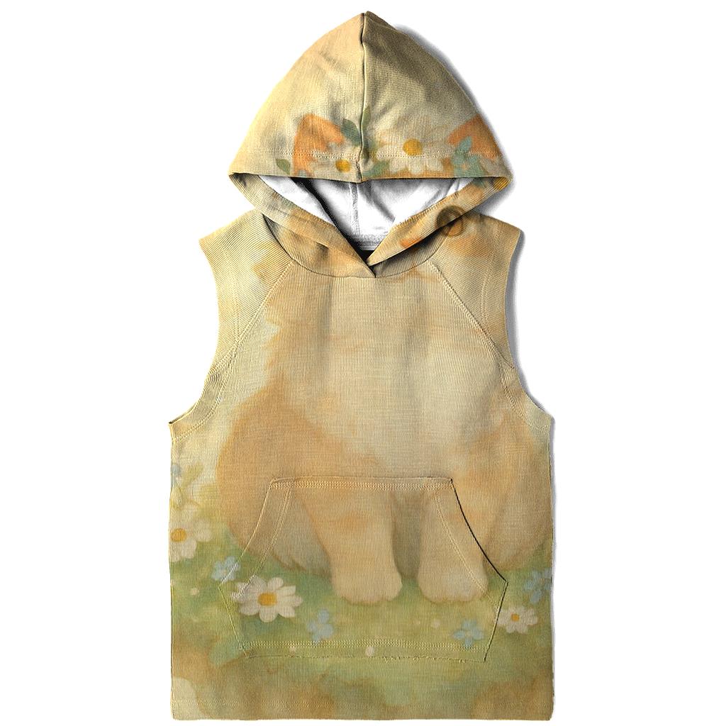 Sunrise Flower Crown Cat In Floating Meadow hoodies fashion