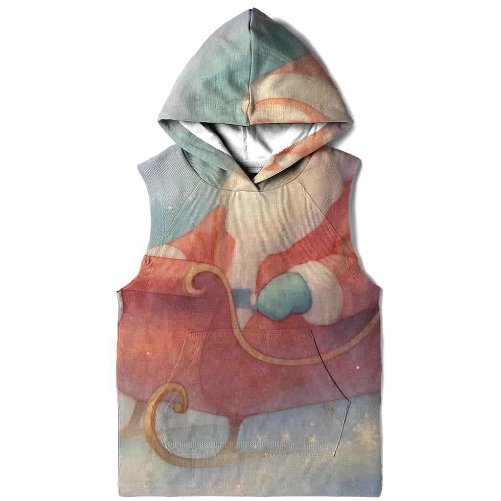 Lavender Sleigh Through Dream Mist designer hoodies