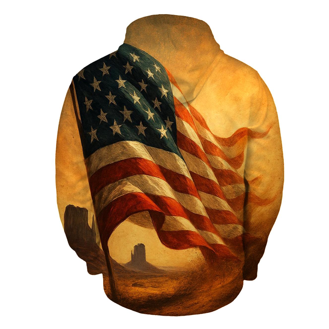 Thunderfold Banner Over Monument Valley hoodies fashion