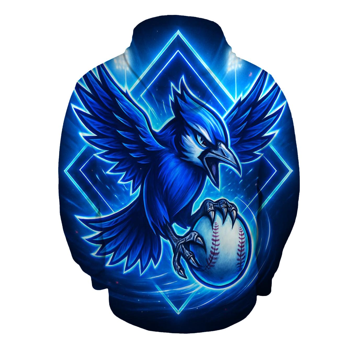 Featherstorm Diamond Blue Jays Pulse heavyweight hoodies