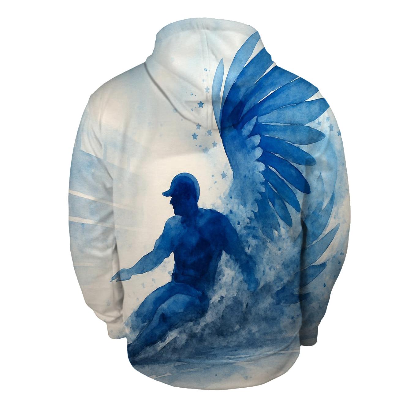 Skyway Slider With Blue Jays Wings hoodie styles