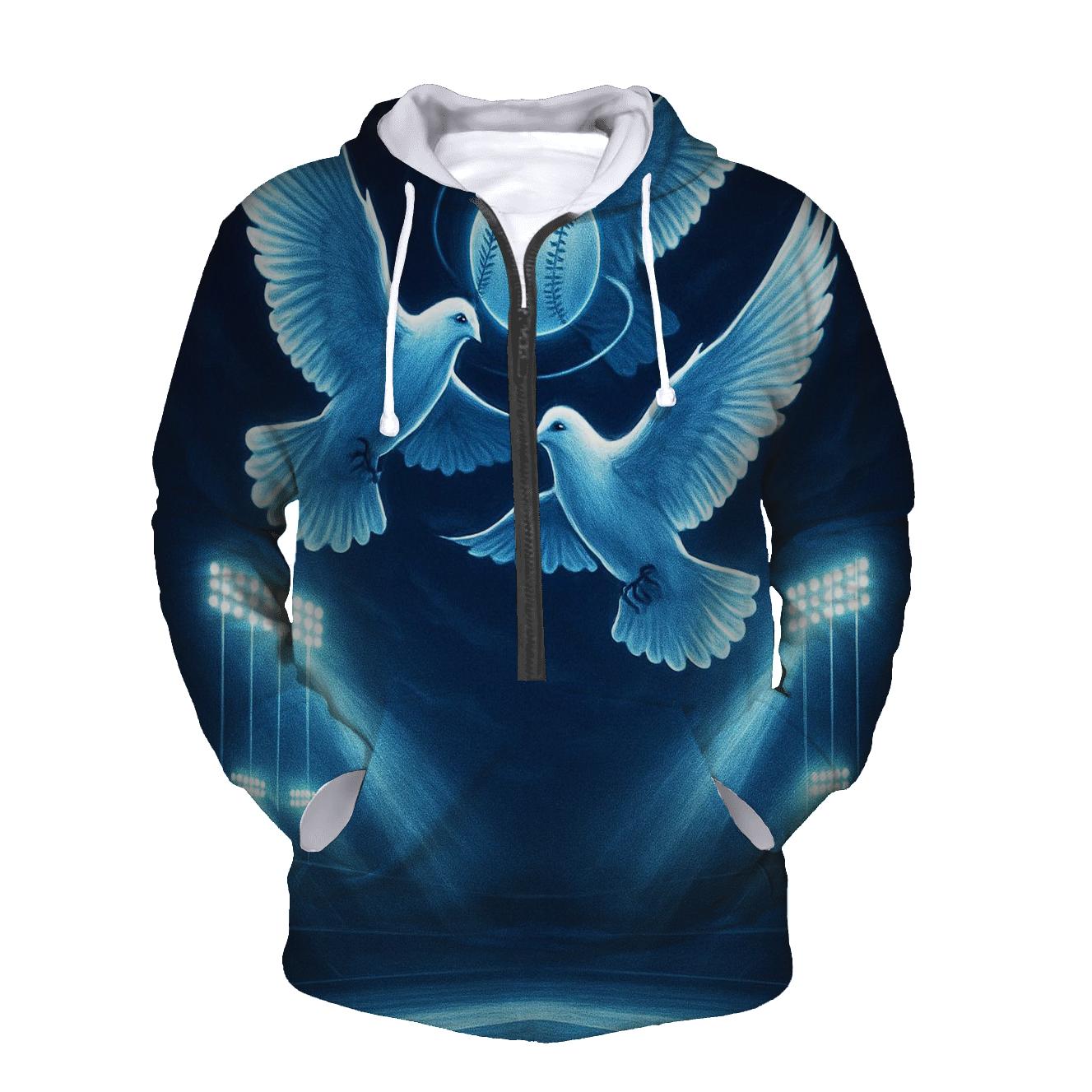 Floodlight Guardians Over The Diamond heavyweight hoodies