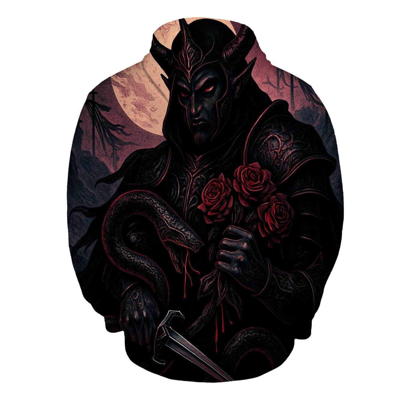 Serpent Vow Under The Bleeding Moon heavyweight hoodies