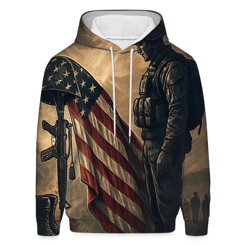 Torchlight Over The Silent Colors premium hoodies