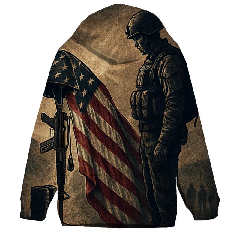 Torchlight Over The Silent Colors premium hoodies