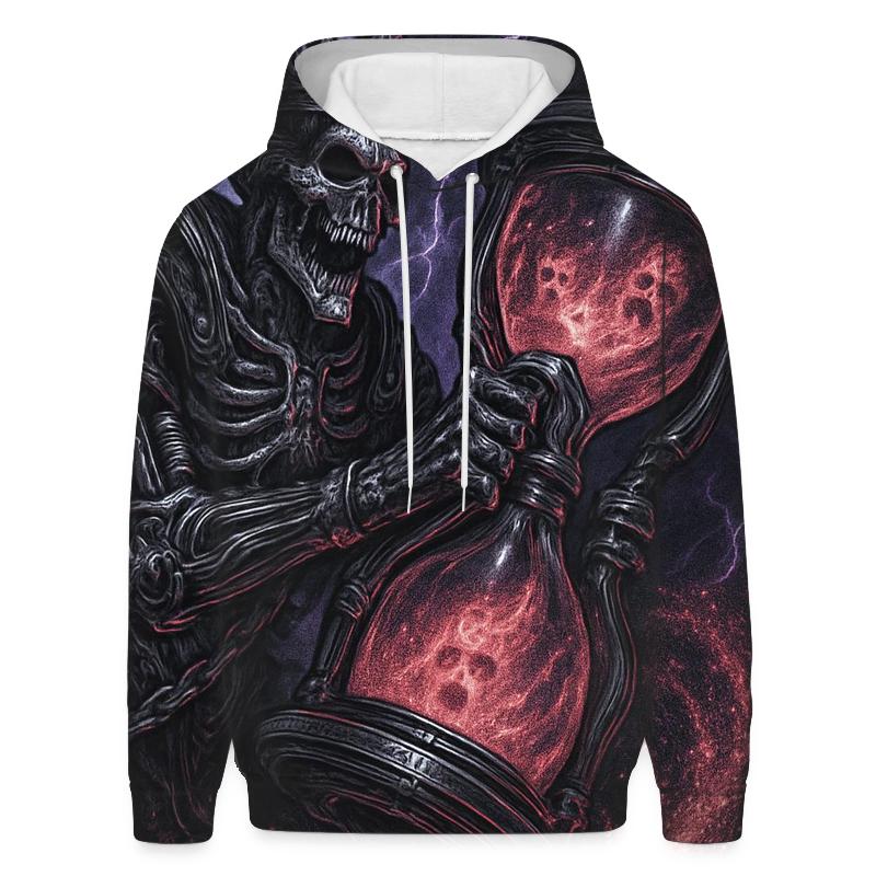 The Hourglass Crypt Engine heavyweight hoodies