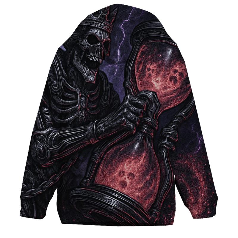 The Hourglass Crypt Engine heavyweight hoodies