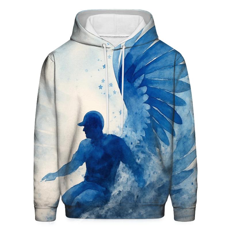 Skyway Slider With Blue Jays Wings zip-up hoodies
