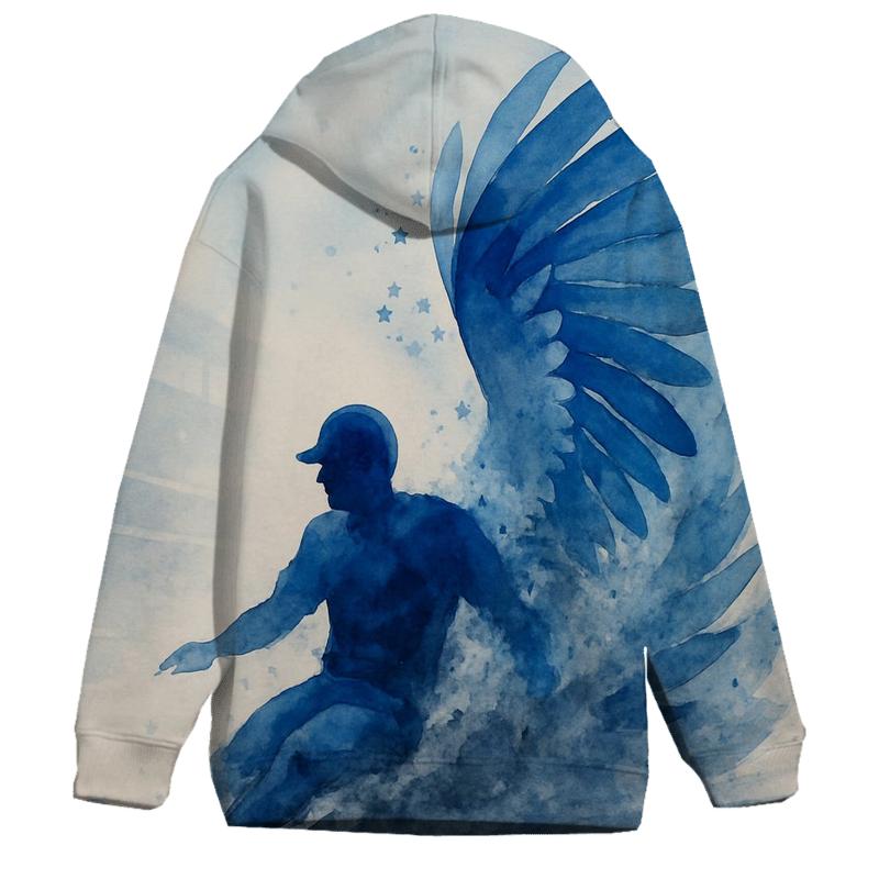 Skyway Slider With Blue Jays Wings zip-up hoodies