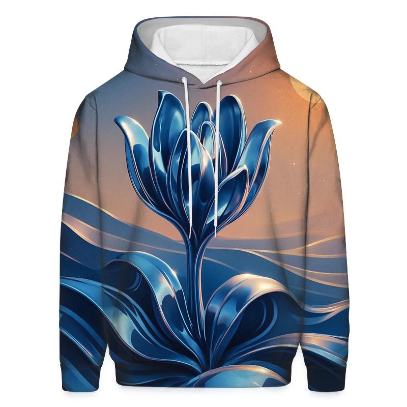 Chrome Bloom Mirage Dunes premium hoodies