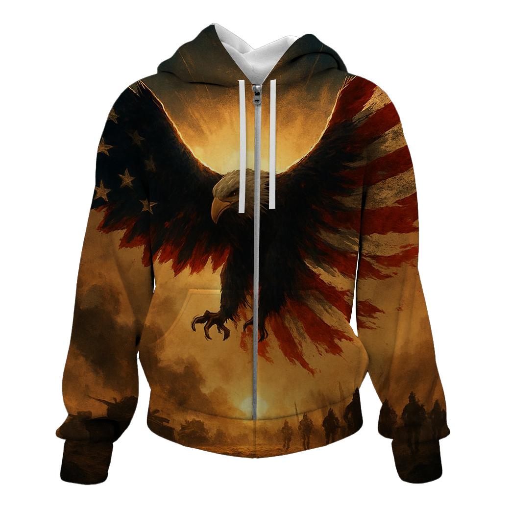 Eagle Of The Shattered Horizon designer hoodies