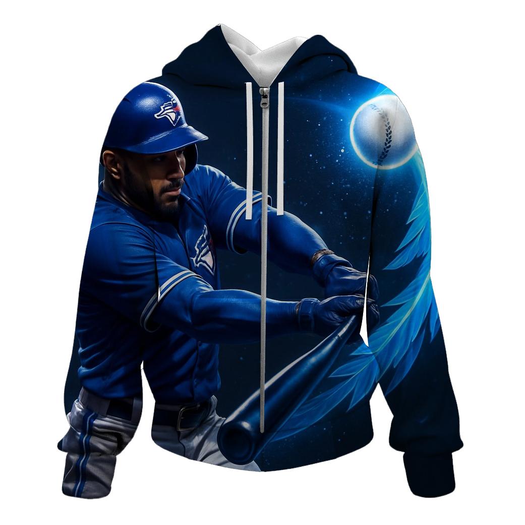 Midnight Arc Blue Jays Home Run heavyweight hoodies