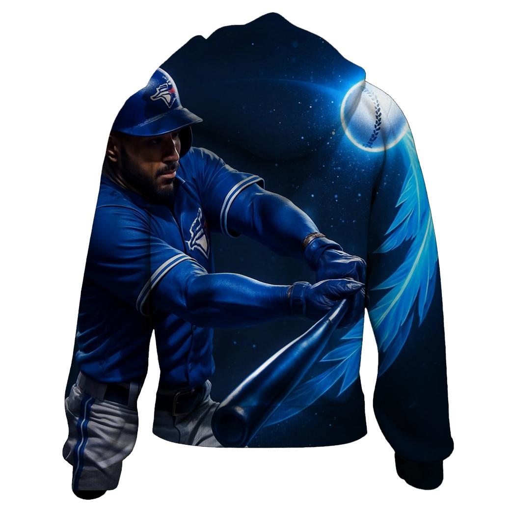 Midnight Arc Blue Jays Home Run heavyweight hoodies