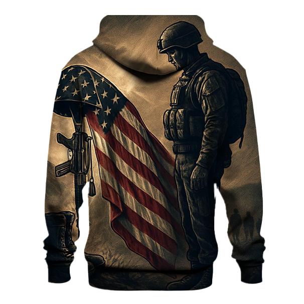 Torchlight Over The Silent Colors graphic hoodies