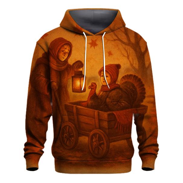 Lanternlit Gratitude Wagon designer hoodies
