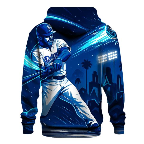 Electric Basepath Comet embroidered hoodies