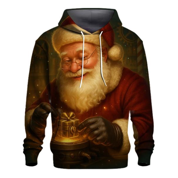 North Pole Clockwork Gift Forge hoodie designs